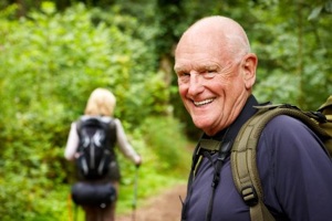 Senior Couple Hiking